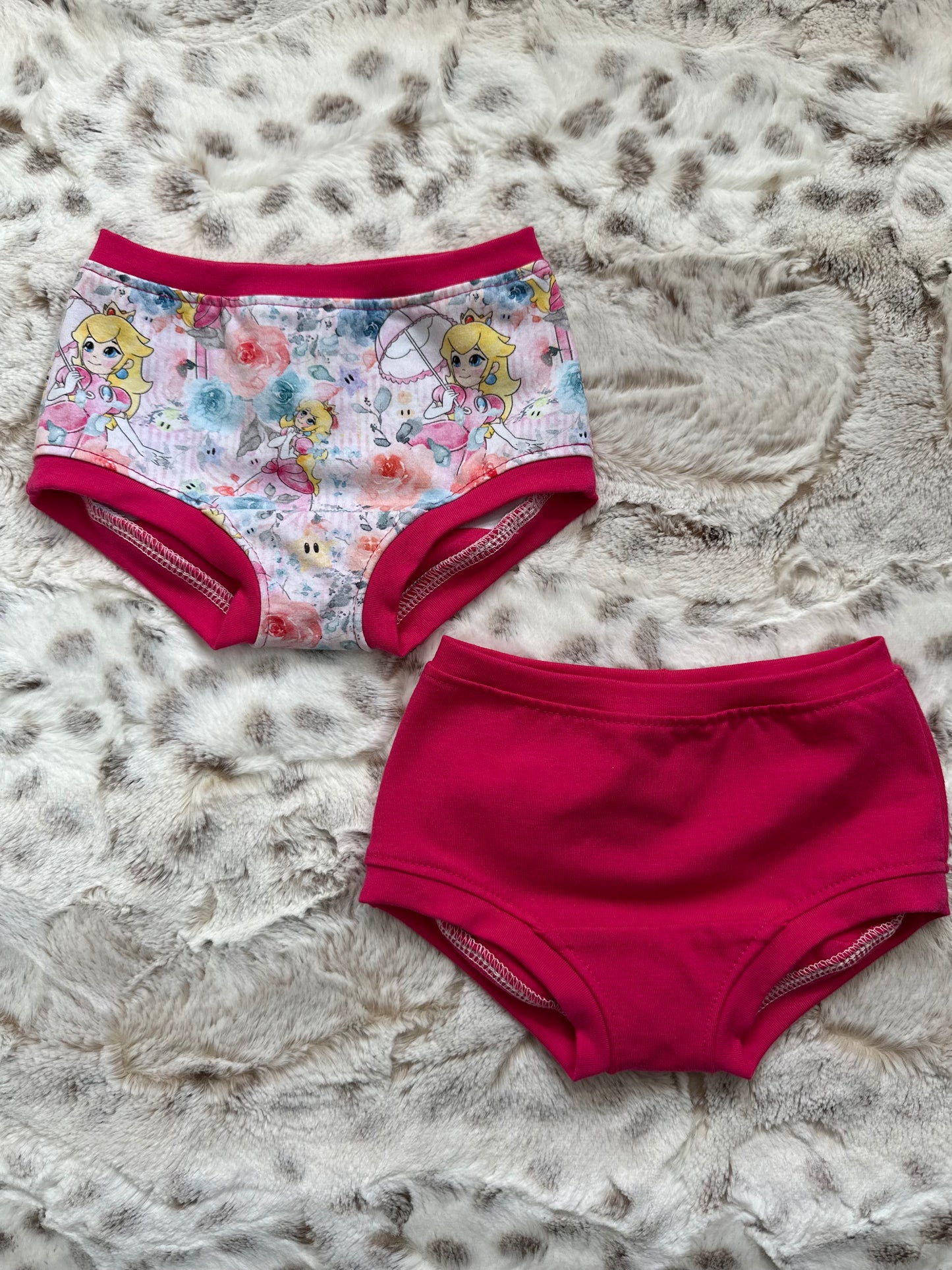 Duo culotte peach fushia 2T