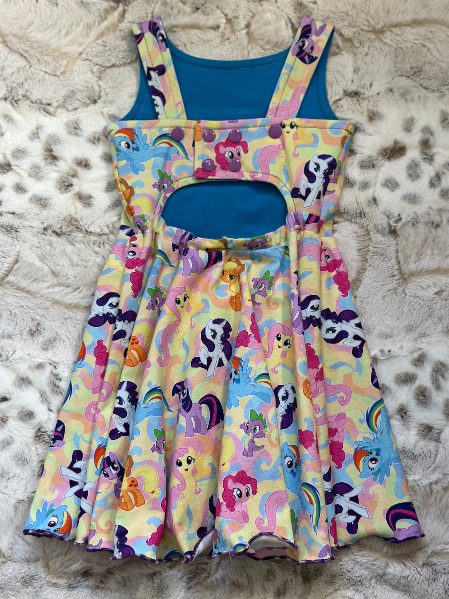 Robe tournante à snaps 1-3T