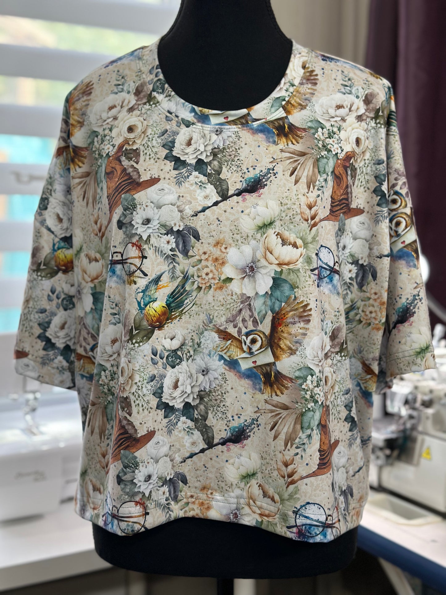 CROP lettre volante XL femme