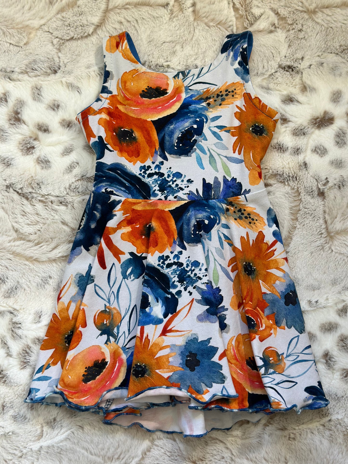 Robe tournante à snaps 3-12M