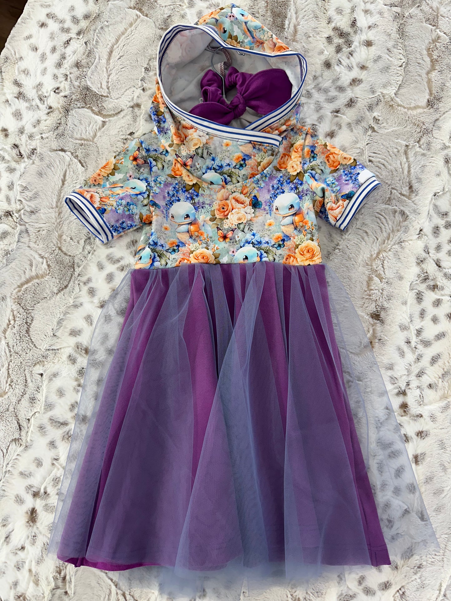 Robe à capuche 3-6T