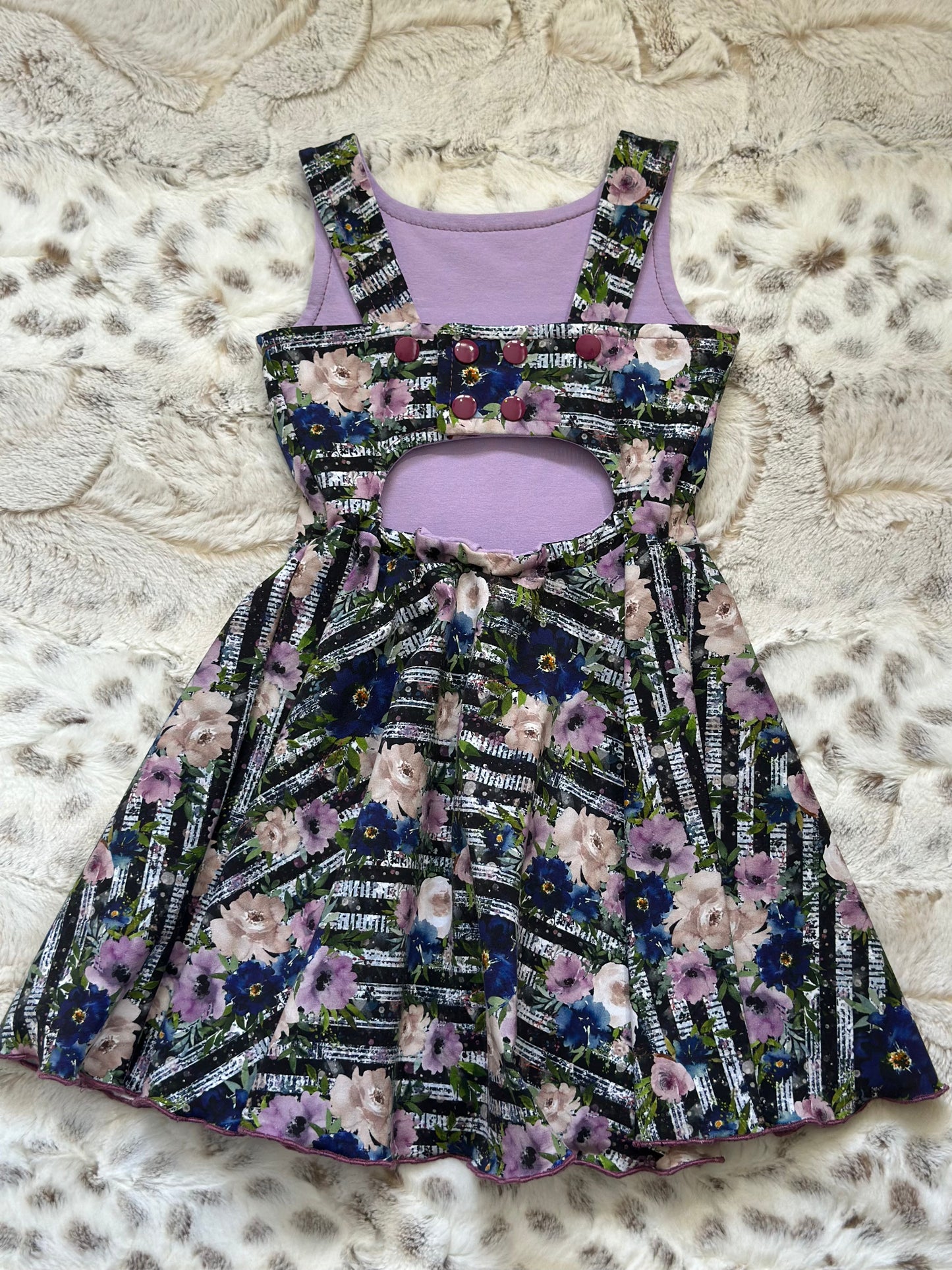 Robe tournante à snaps 1-3T