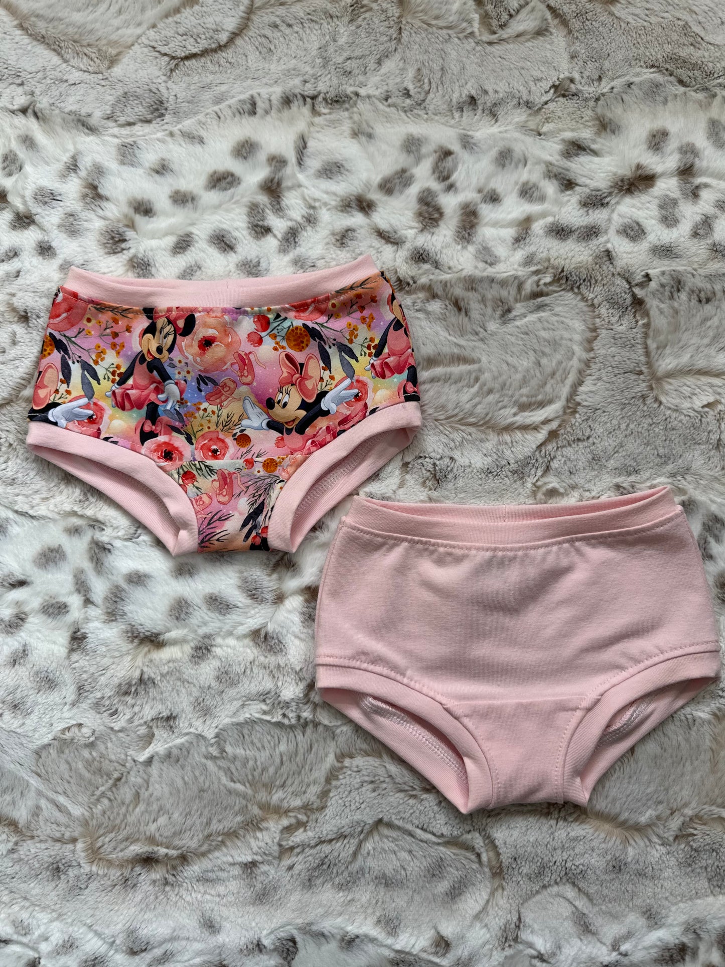 Duo culotte minie rose 2T