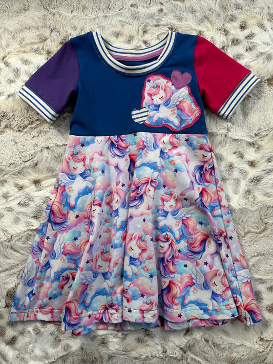 Robe licornes 1-3T