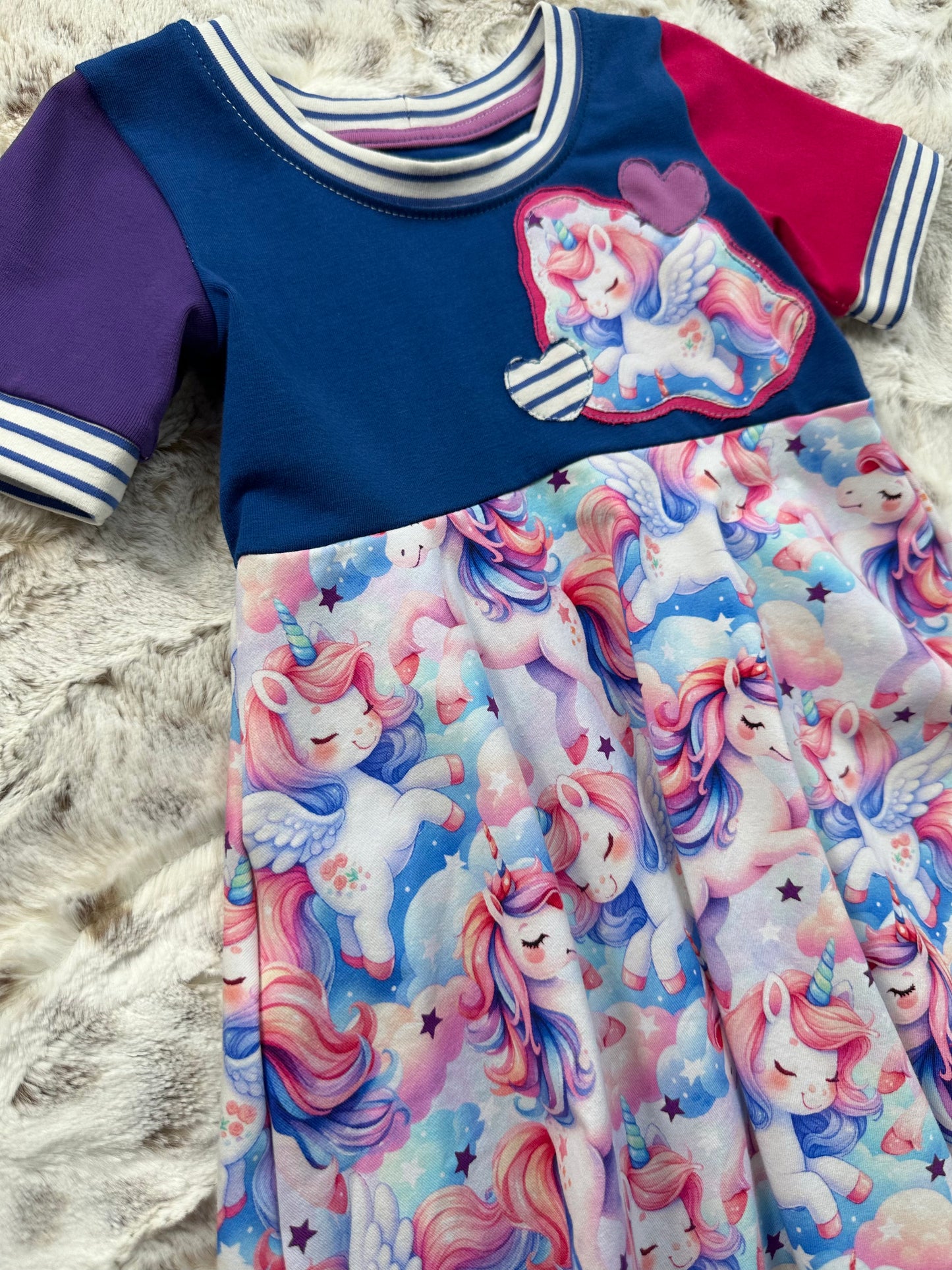 Robe licornes 1-3T