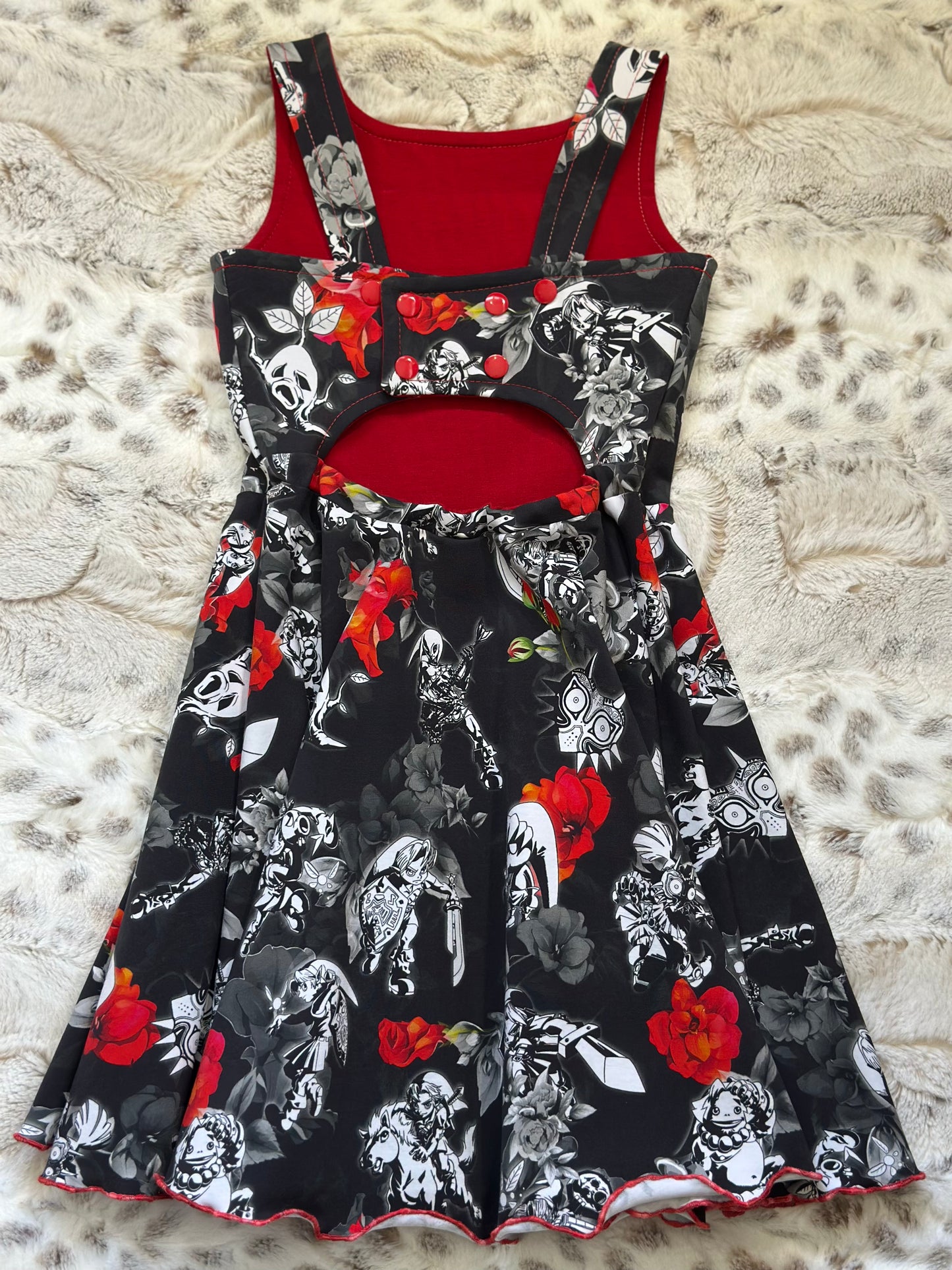 Robe tournante à snaps 3-6T