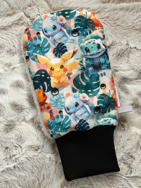 Mitaine de bain starters monstera enfant