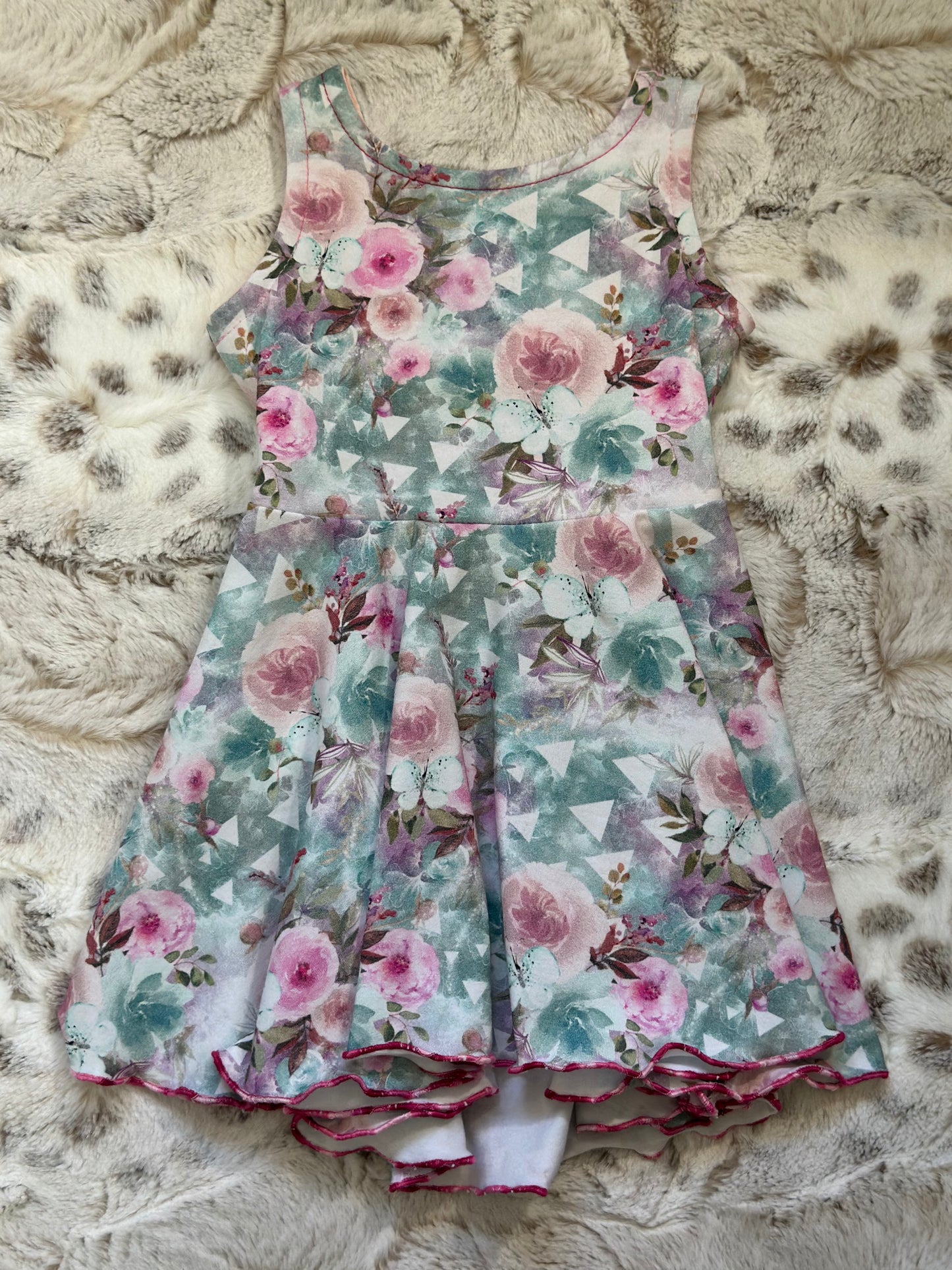 Robe tournante à snaps 3-12M