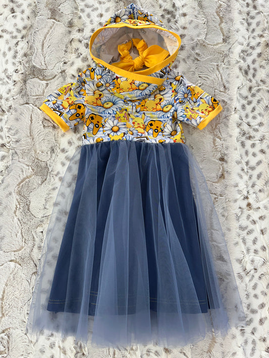 Robe à capuche 3-6T
